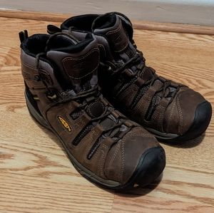 Keen Utility Safety Boots Size 10 Men's brown